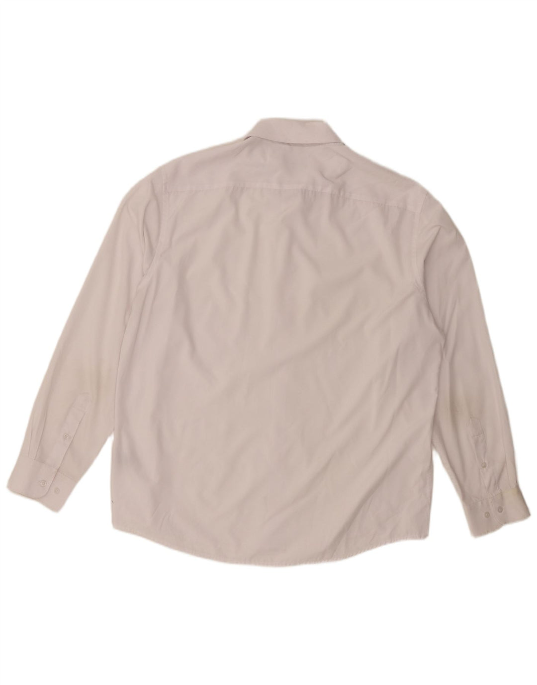 Nautica Chemise slim fit pour homme Taille 17 1/2 XL Polyester blanc