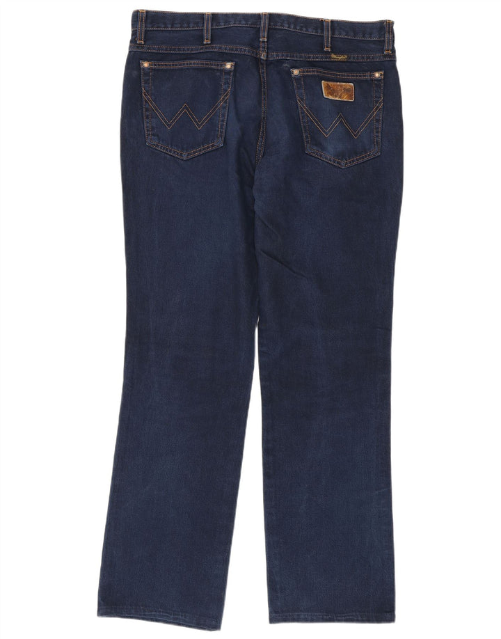 Wrangler Jean Droit Evolution Homme W36 L32 Bleu Marine Coton