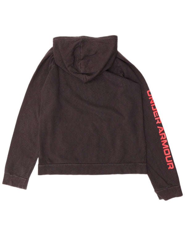 Under Armour Sweat à capuche pour garçon 13-14 ans XL Noir