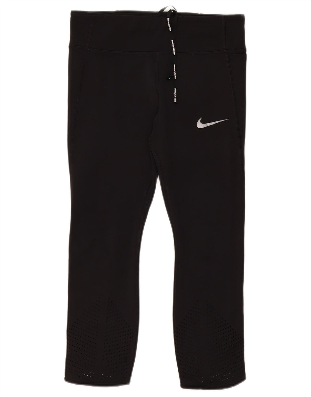 Nike Legging Capri Dri Fit pour femme UK 12 Noir moyen