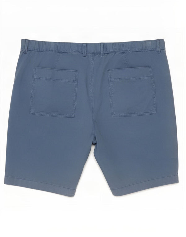 Marks & Spencer Mens Chino Shorts 2XL W42 Blue Cotton