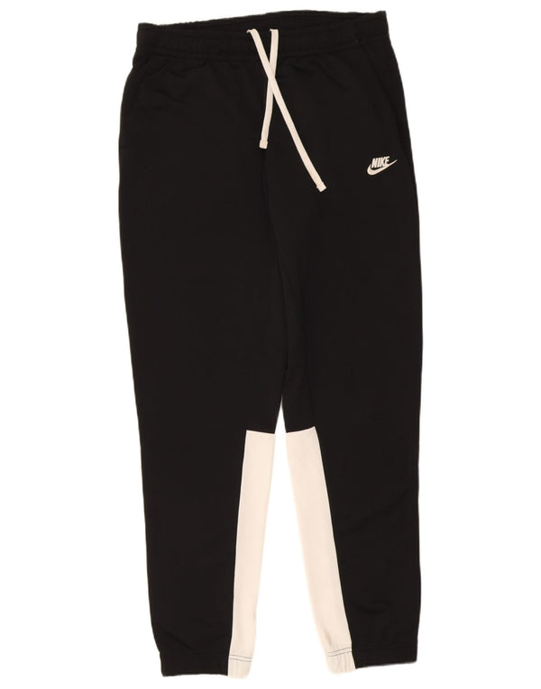 Nike Pantalon de survêtement pour homme Pantalon de jogging Large Noir Colorblock Polyester