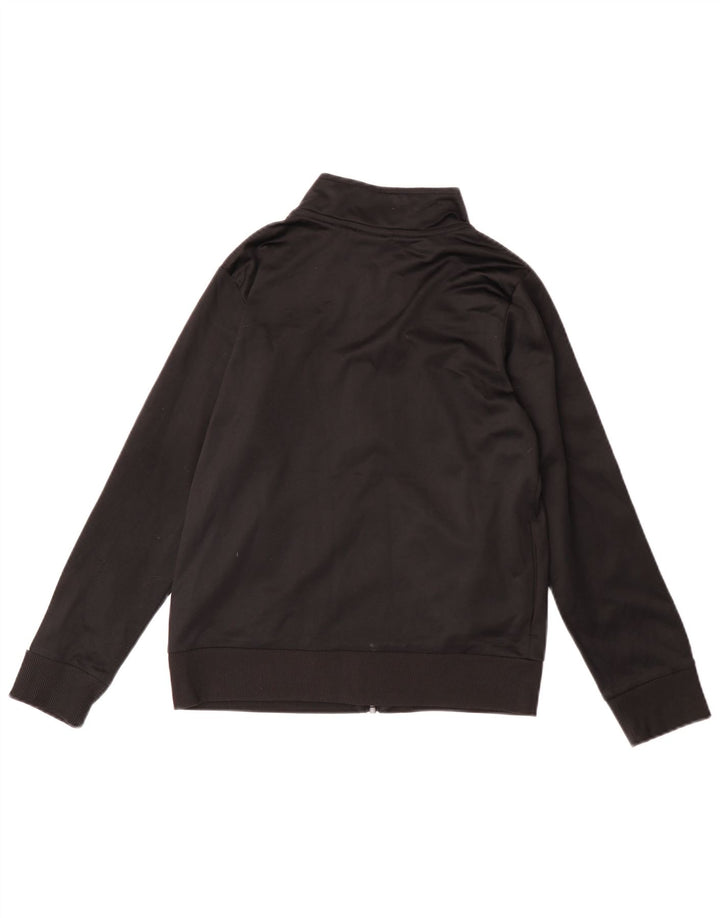 Puma Veste de survêtement graphique pour garçon 10-11 ans Noir moyen colour block