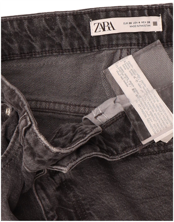 Jean slim femme ZARA EU 36 XS W26 L28 gris