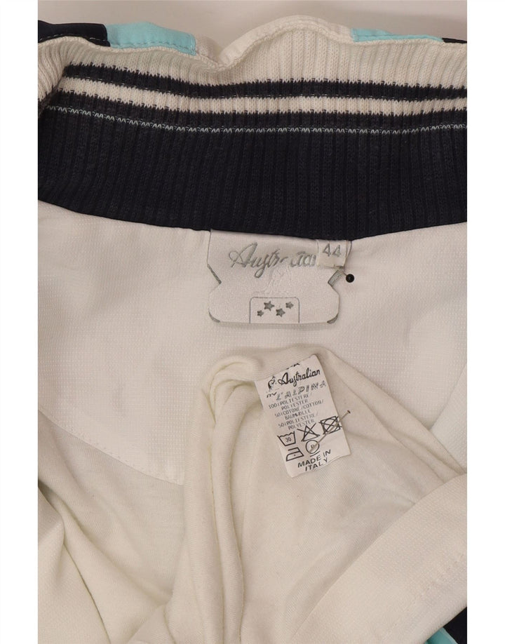 AUSTRALIAN L'ALPINA Veste de survêtement pour femme IT 44 Blanc moyen