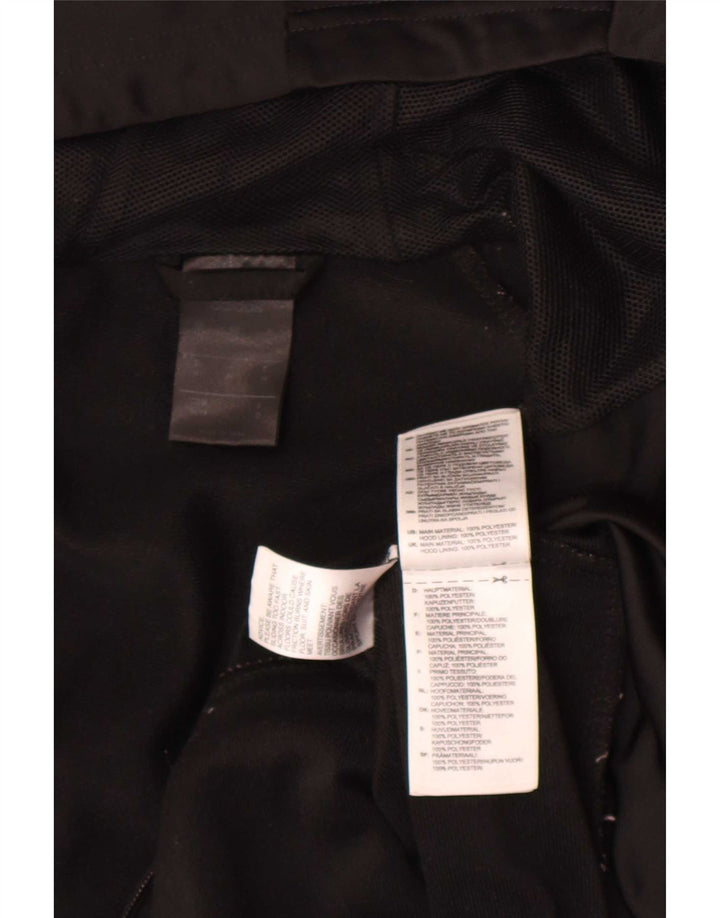Adidas Veste de survêtement à capuche pour homme Noir moyen Polyester