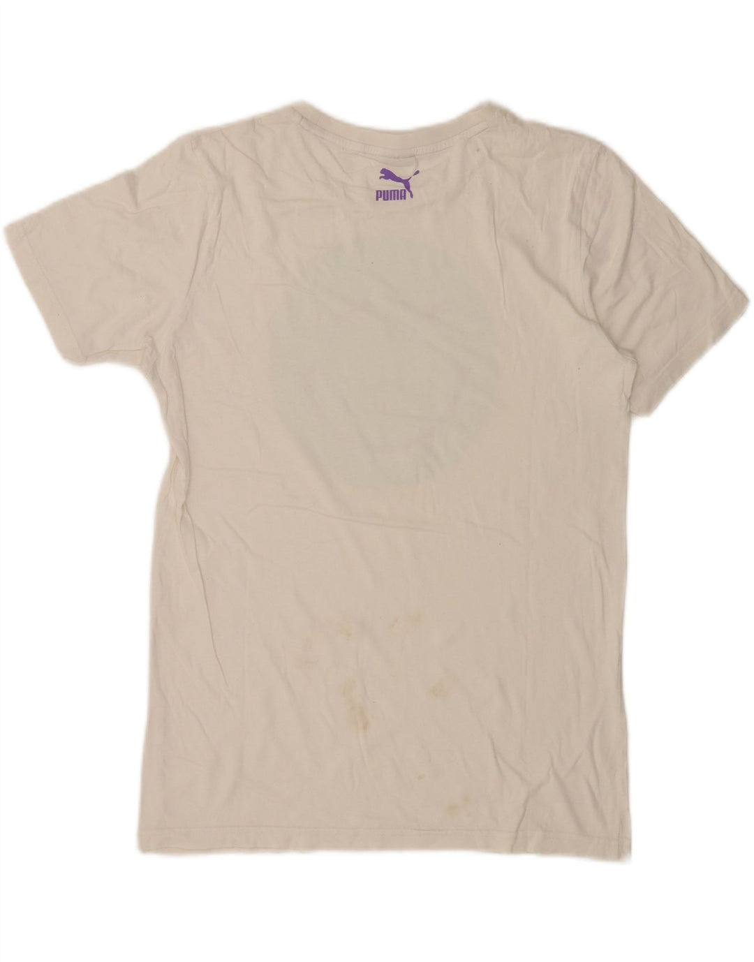 Puma T-Shirt Graphique Homme Petit Blanc