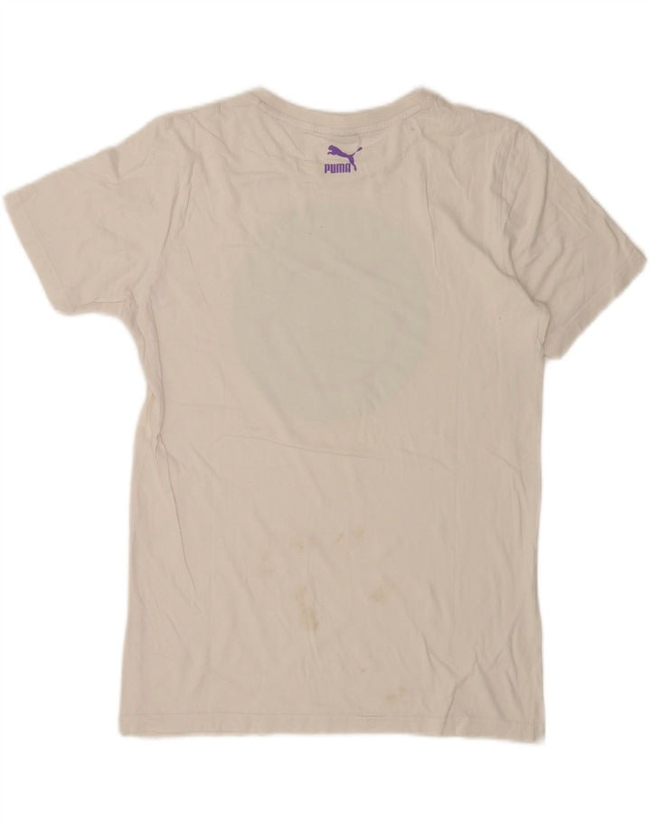 Puma T-Shirt Graphique Homme Petit Blanc