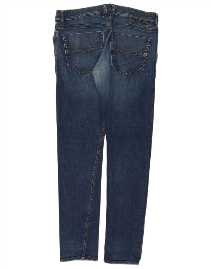 DIESEL Jean Slim Tepphar Carrot Homme W33 L32 Bleu Coton