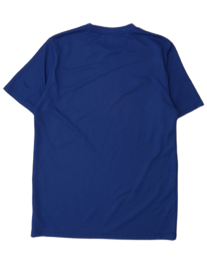 Puma T-Shirt Homme Bleu Colorblock Small