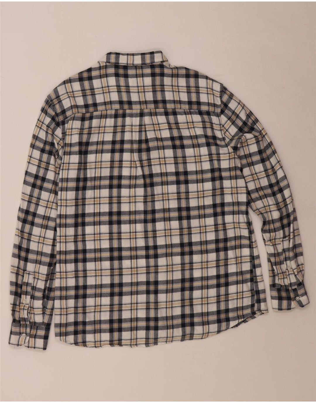 WRANGLER Chemise en flanelle coupe régulière pour homme XL en coton à carreaux blancs