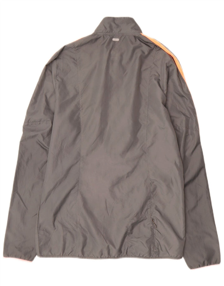 ADIDAS Veste de survêtement Clima Proof pour femme UK 8/10 Petit Gris