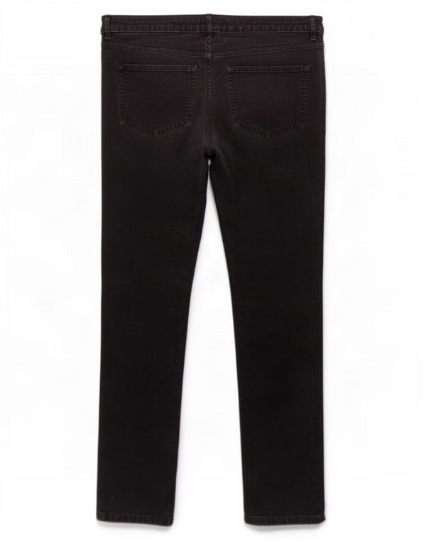Marks & Spencer Pantalon taille haute en velours côtelé pour femme UK 18 XL W38 L27 Bleu marine B