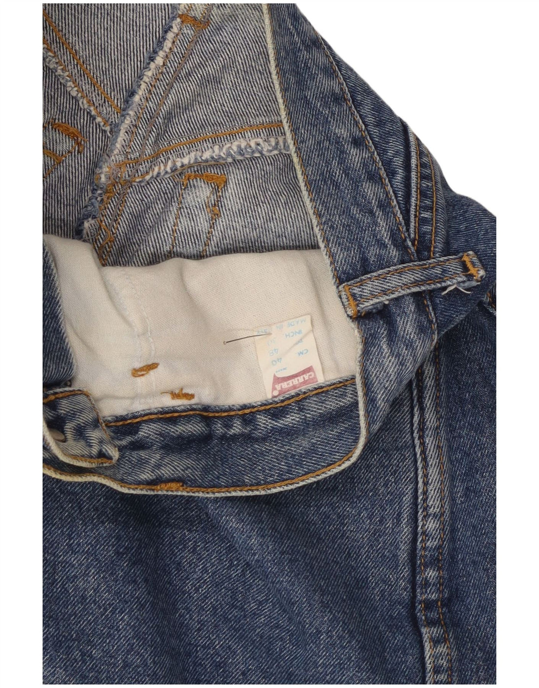 Carrera Femme Jupe Midi En Jean W30 Bleu Moyen Coton