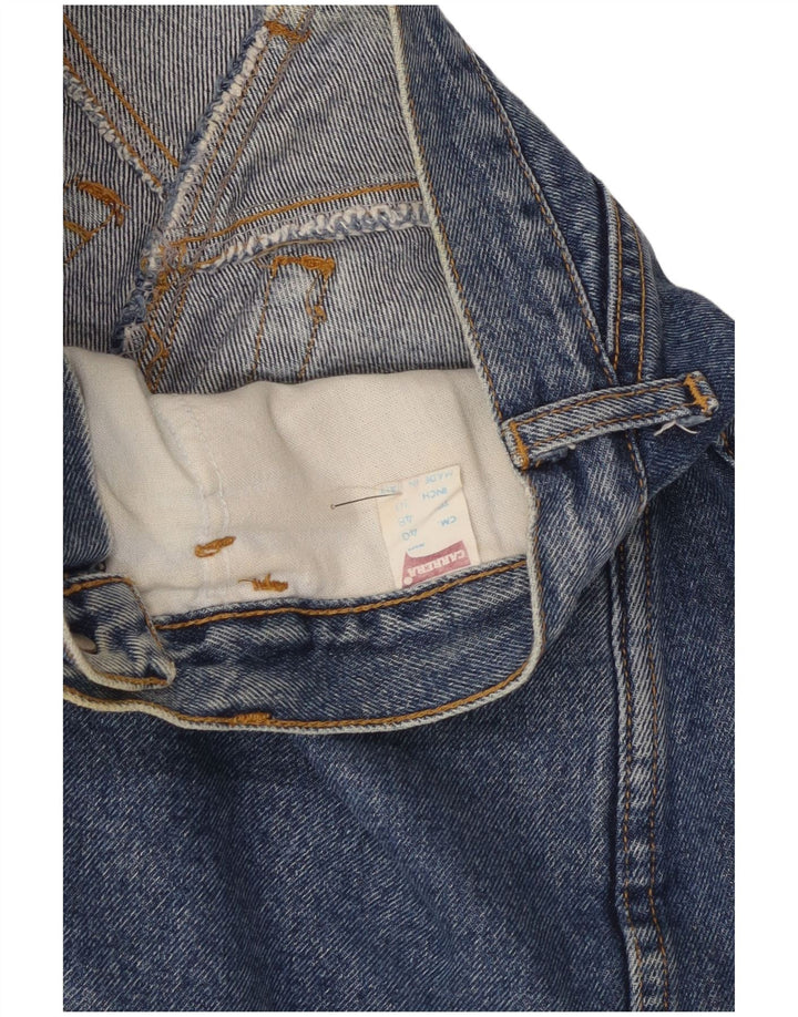Carrera Femme Jupe Midi En Jean W30 Bleu Moyen Coton