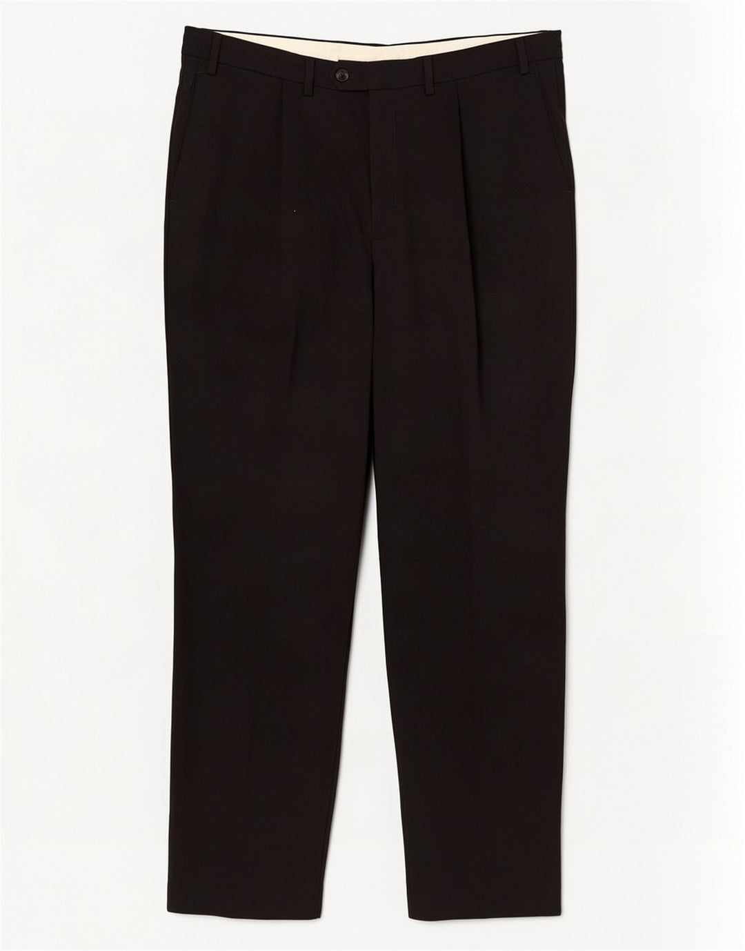 Marks & Spencer Pantalon de costume à chevilles pour femme W40 L33 Laine noire