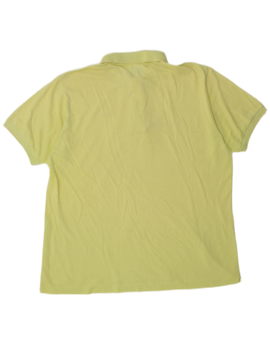 LACOSTE Polo Homme Taille 6 XL Jaune Coton