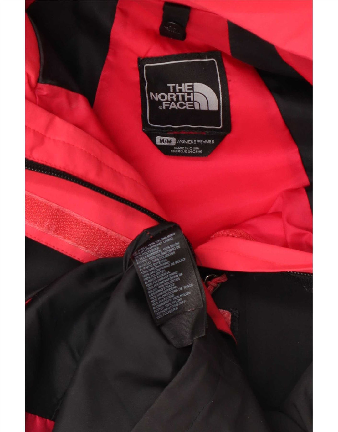 The North Face Veste de pluie Hyvent pour femme UK 14 Gris moyen Colourblock