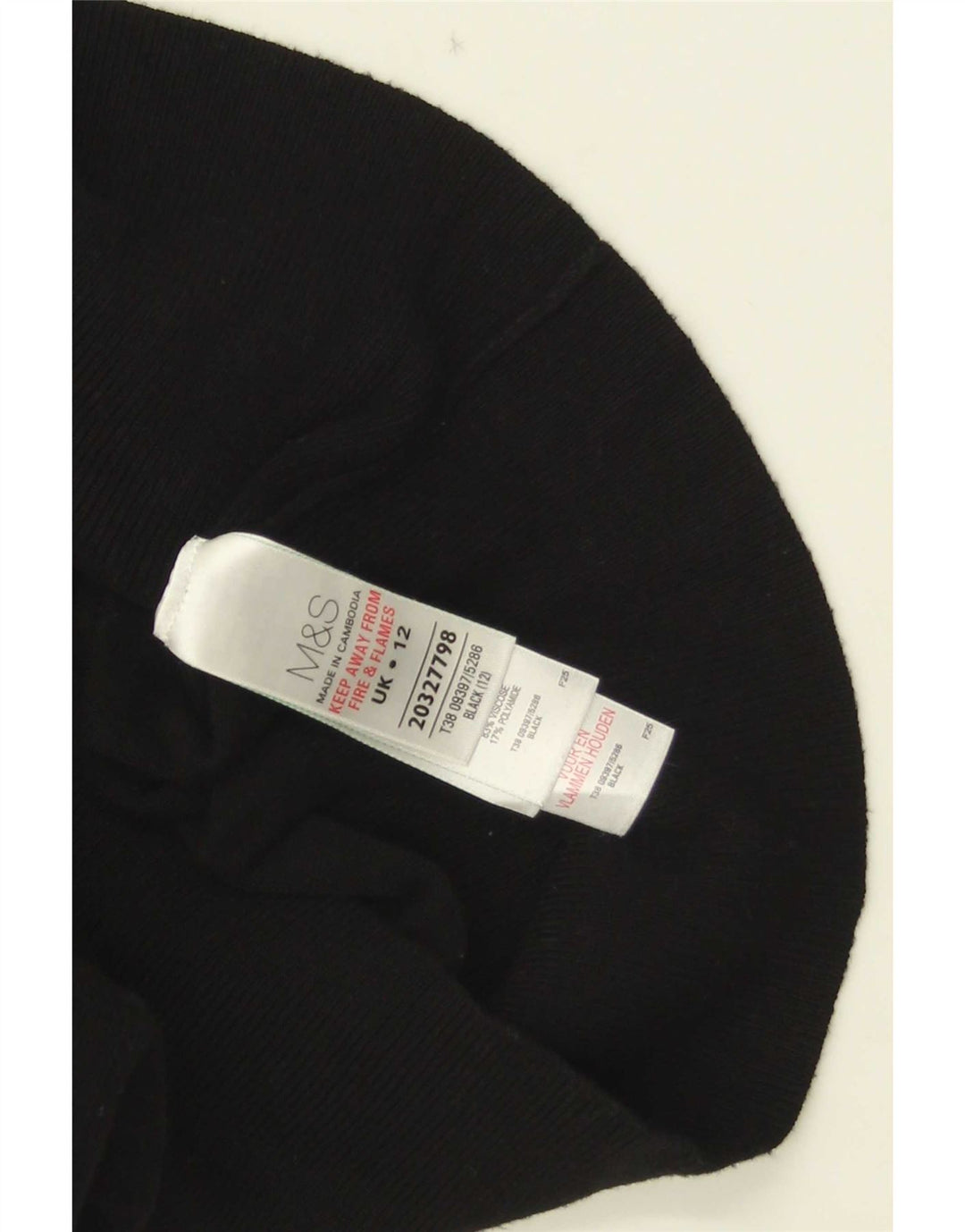 Marks & Spencer Pull Cardigan Femme UK 12 Medium Noir Viscose