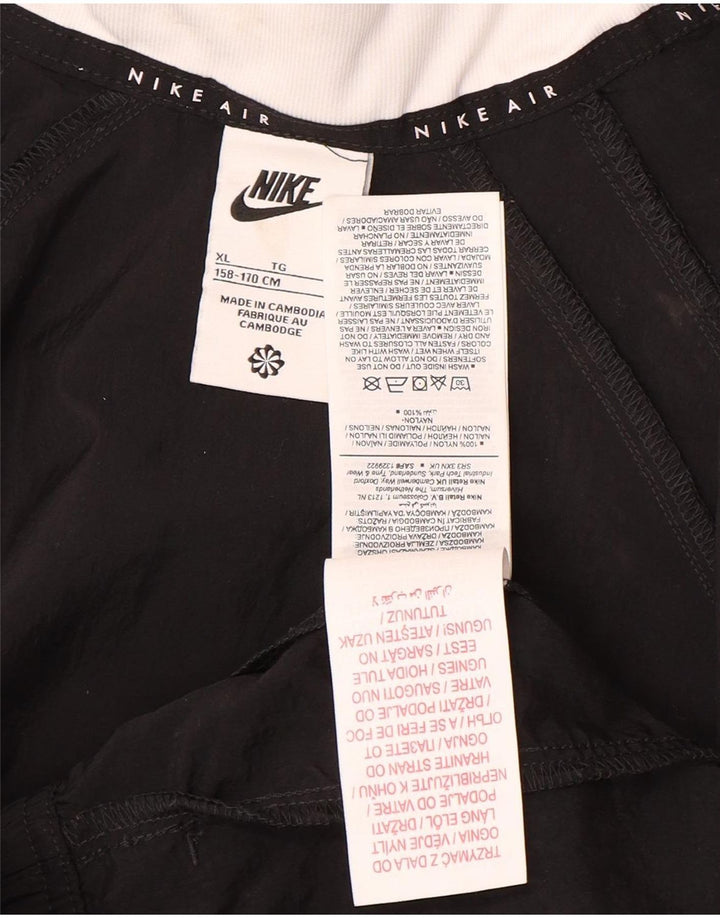 Nike Veste de survêtement graphique pour garçon 13-14 ans XL Noir Nylon