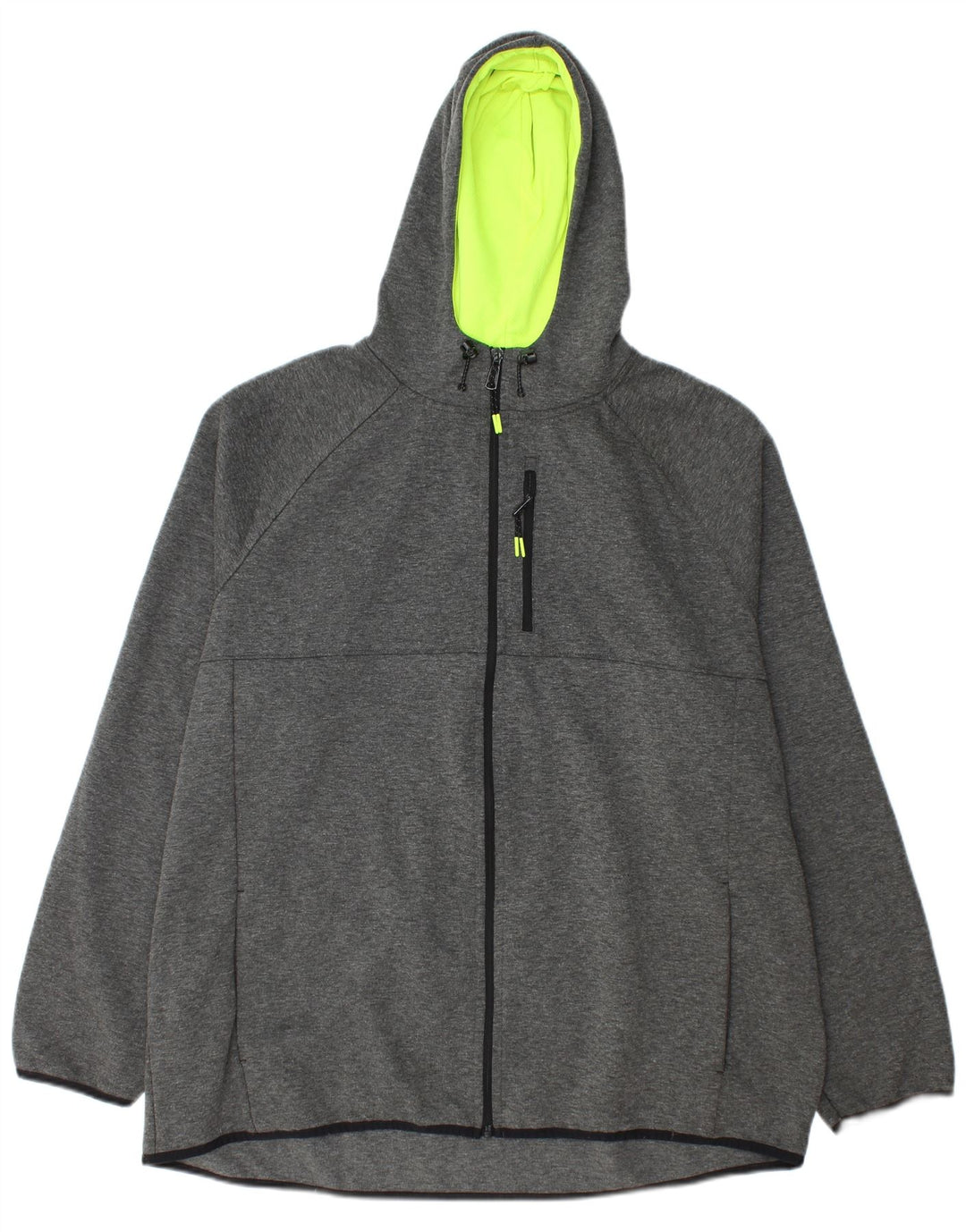 Russell Athletic Pull à capuche zippé pour homme 2XL Gris Polyester