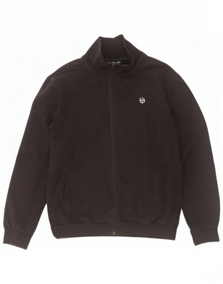 Sergio Tacchini Veste de survêtement pour homme 2XL en coton noir