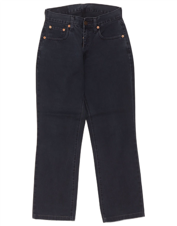 Levi's Jean Droit 595 Femme W28 L27 Bleu Marine Coton