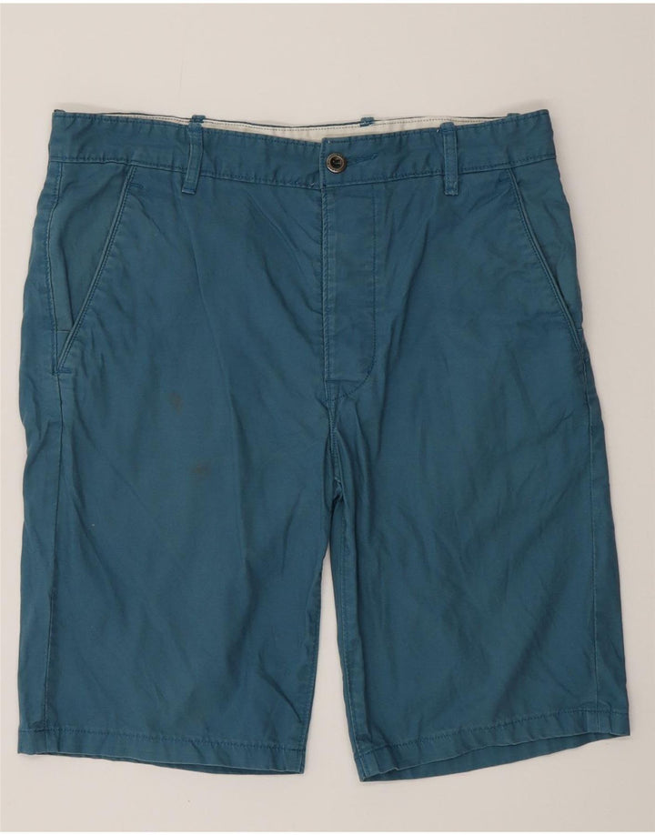 LEVI'S Short Chino Femme W32 Large Bleu Coton