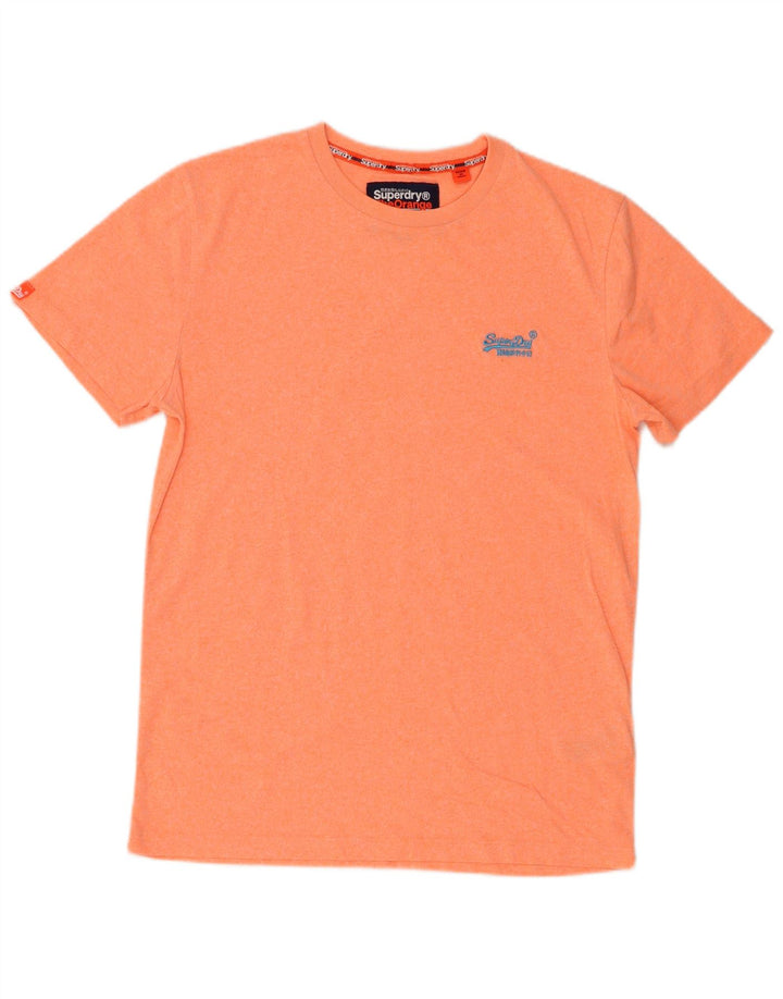 Superdry T-Shirt Homme Haut Large Orange Coton