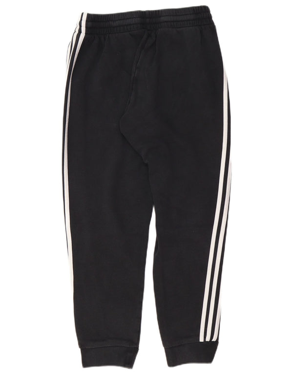 ADIDAS Pantalon de survêtement pour homme en coton noir moyen