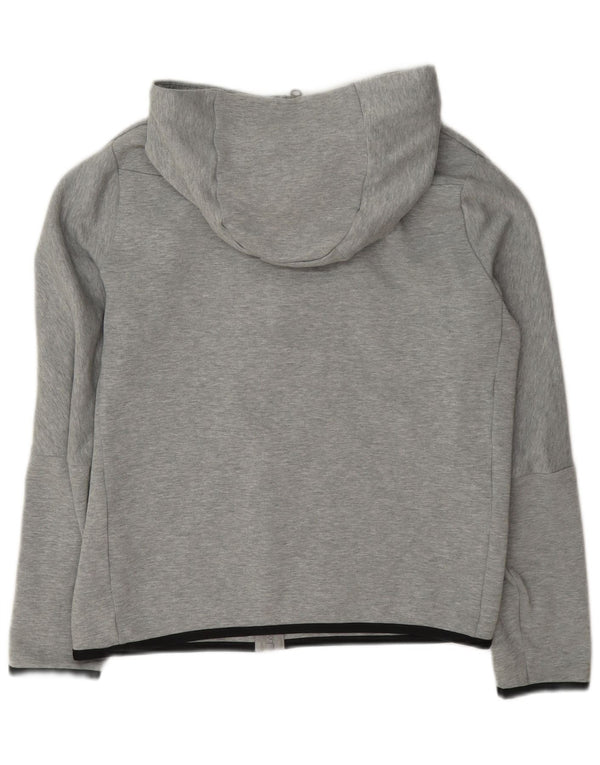 Nike Garçon Zip Sweat à capuche 13-14 ans XL Gris Moucheté Coton