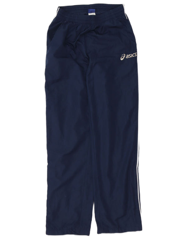 Asics Pantalon Coupe-Vent Homme XS Bleu Marine Polyester Sports