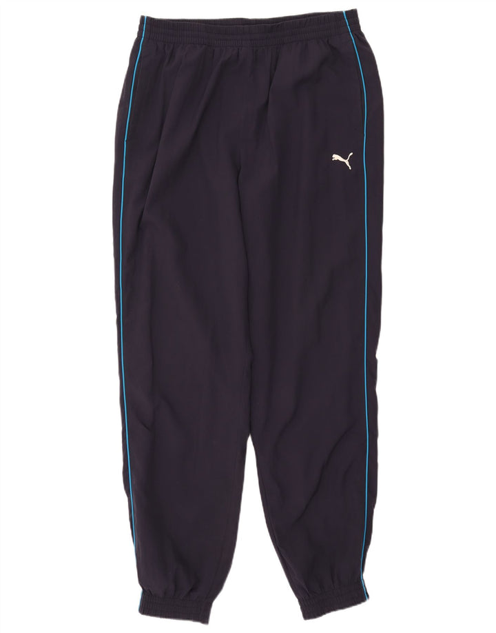 PUMA Pantalon de survêtement pour homme Pantalon de jogging Large Bleu marine Polyester