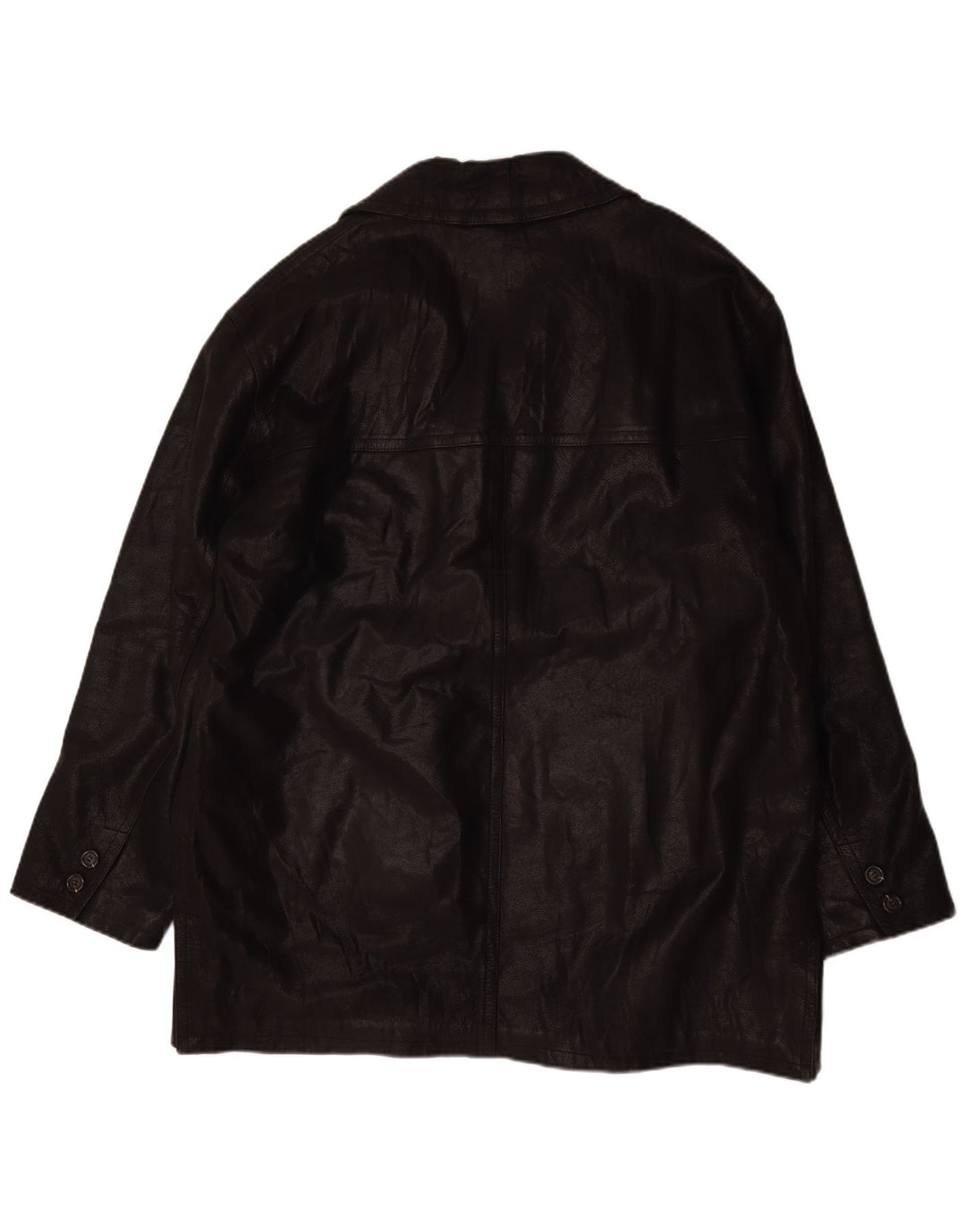 Brooklyn Veste en cuir pour homme UK 44 2XL Noir