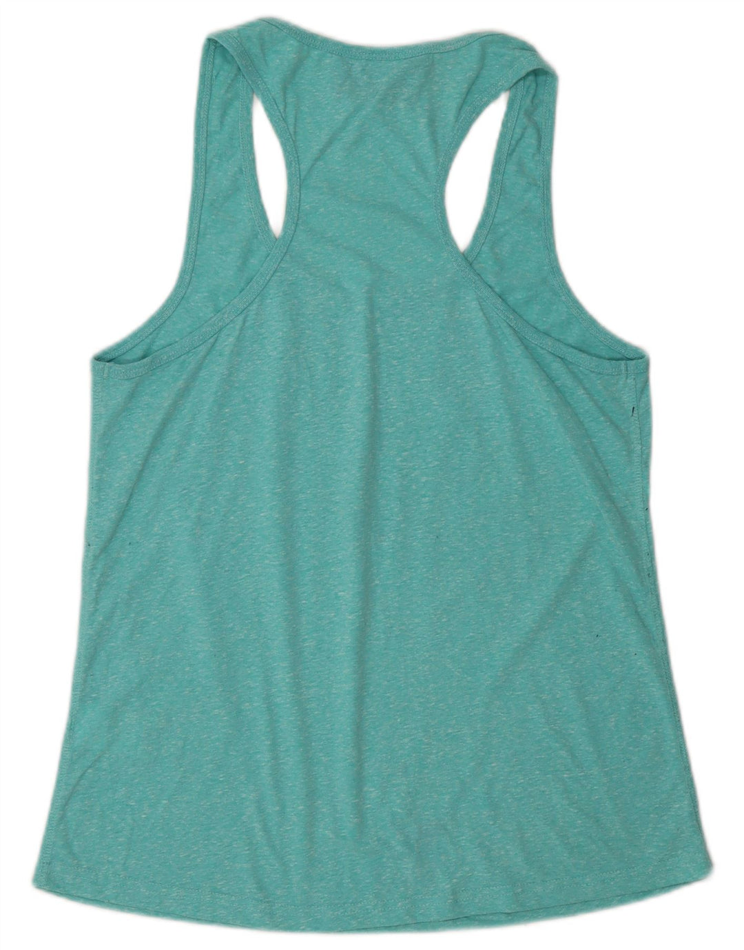Superdry Débardeur Graphique Femme UK 14 Polyester Moucheté Turquoise Moyen