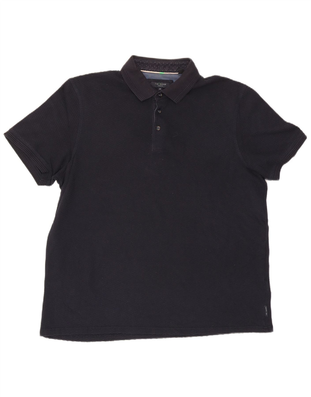 Ted Baker Polo Homme Taille 6 2XL Bleu Marine Coton