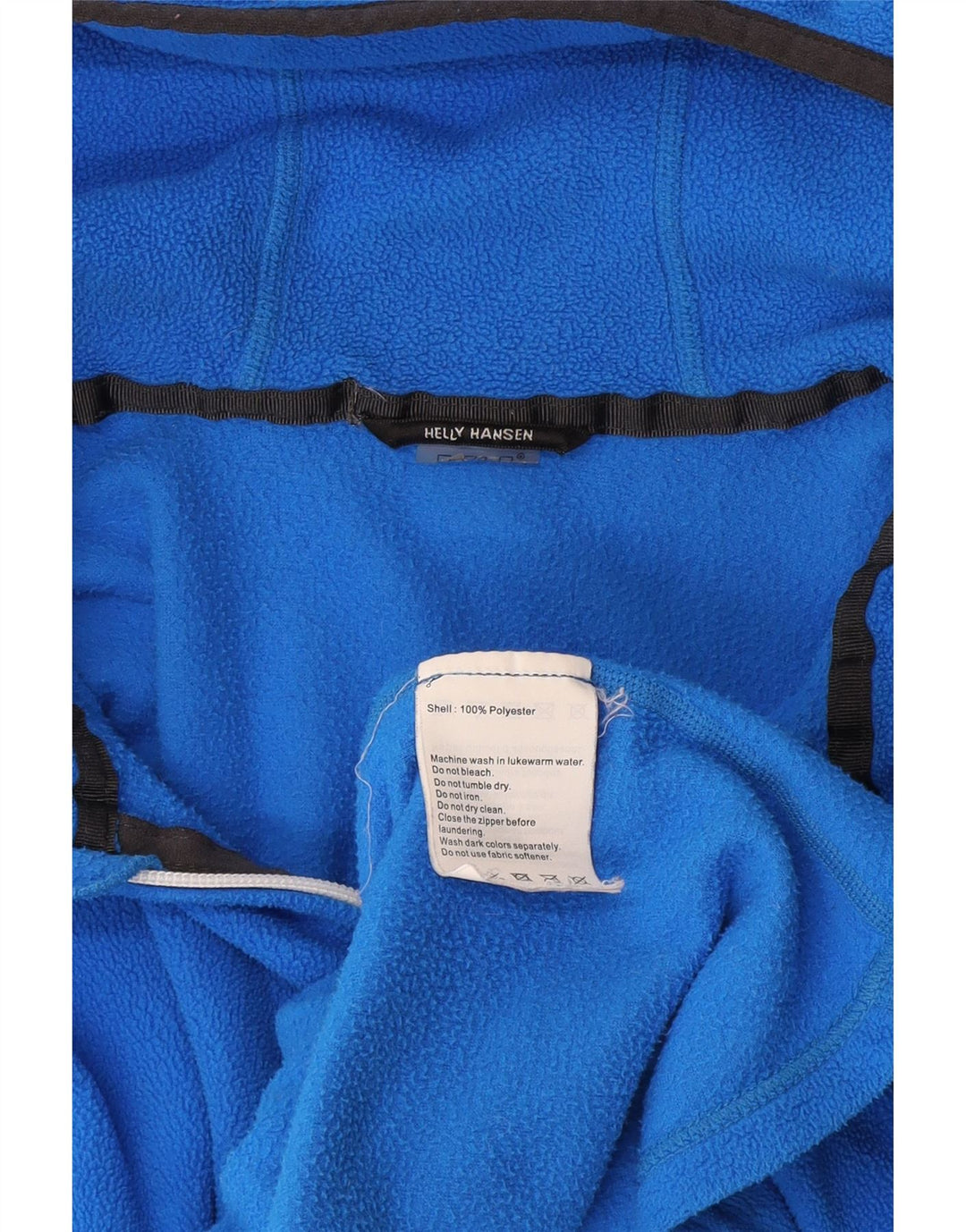 Helly Hansen Veste polaire à capuche pour femme UK 14 Bleu moyen Polyester