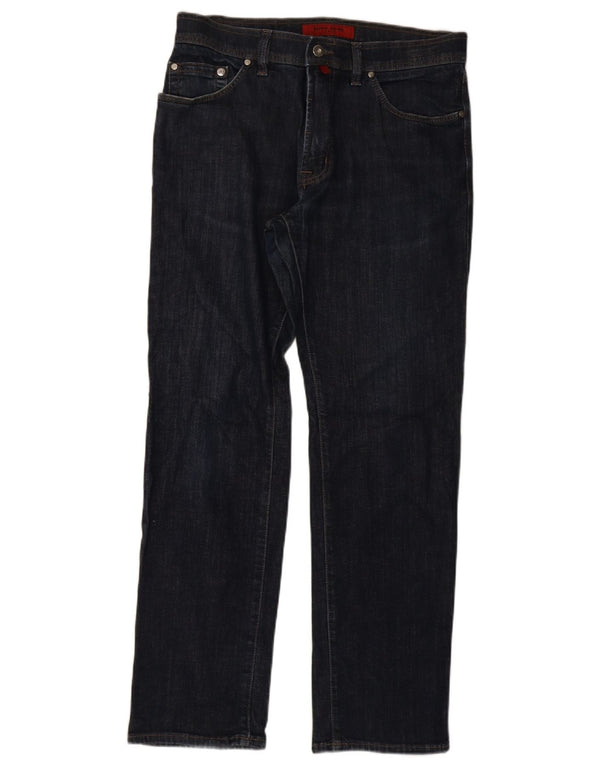 Pierre Cardin Jean droit homme W34 L32 bleu marine