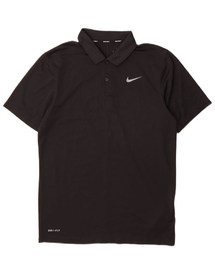 Nike Polo Dri Fit Homme Petit Noir Polyester