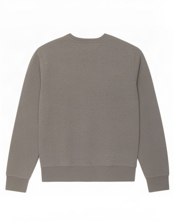 Tommy Hilfiger Sweat-shirt coupe vintage pour homme, grand gris moucheté