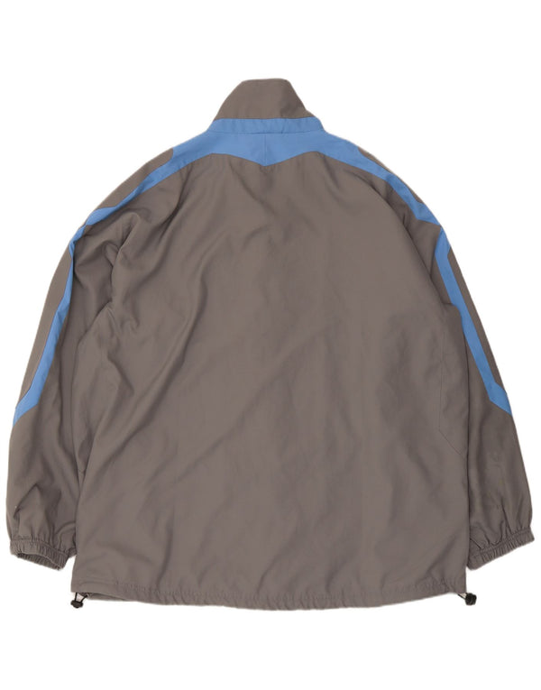 Umbro Veste de Pluie Homme UK 42 XL Gris Colorblock Polyester