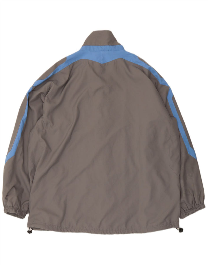 Umbro Veste de Pluie Homme UK 42 XL Gris Colorblock Polyester