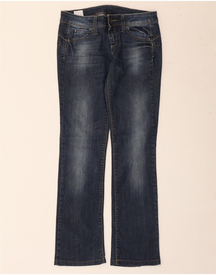 Benetton Jean Bootcut Femme W28 L30 Bleu