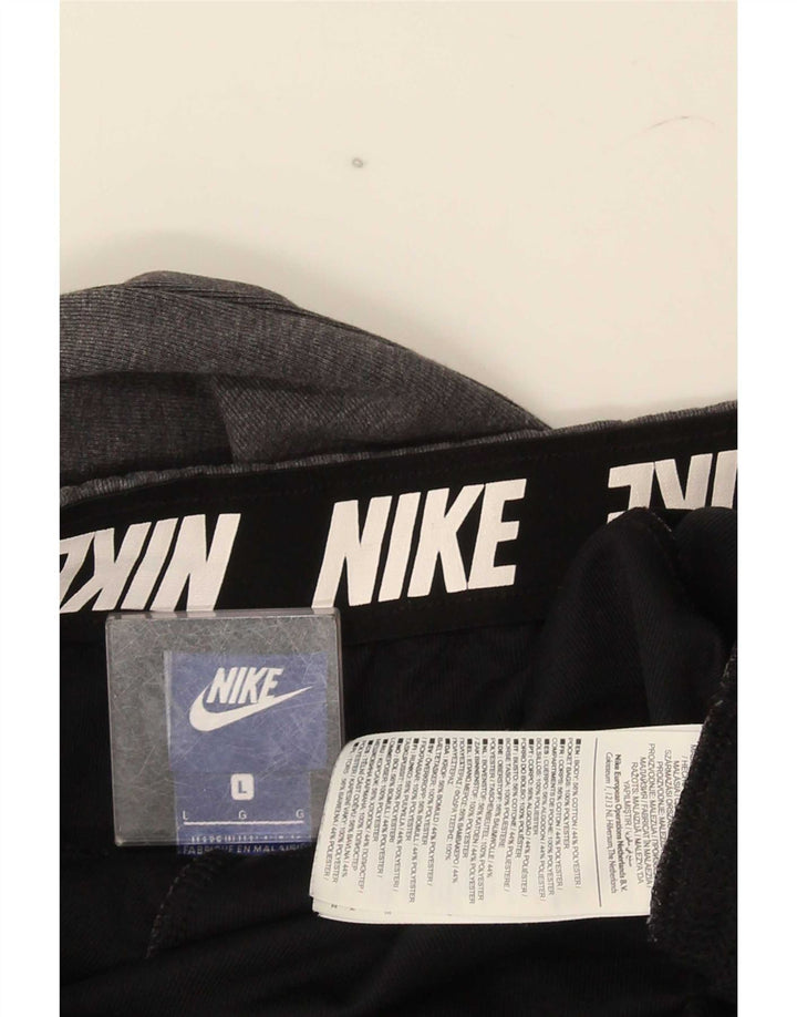 Nike Pantalon de survêtement pour homme en coton gris Taille L