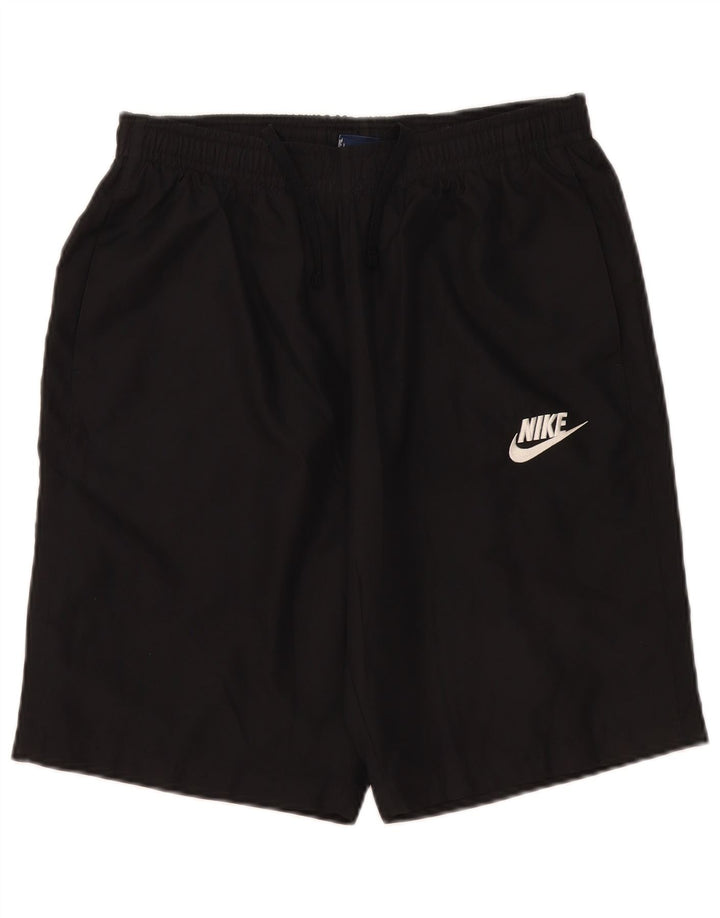 Short de sport Nike pour hommes, grand, noir, polyester