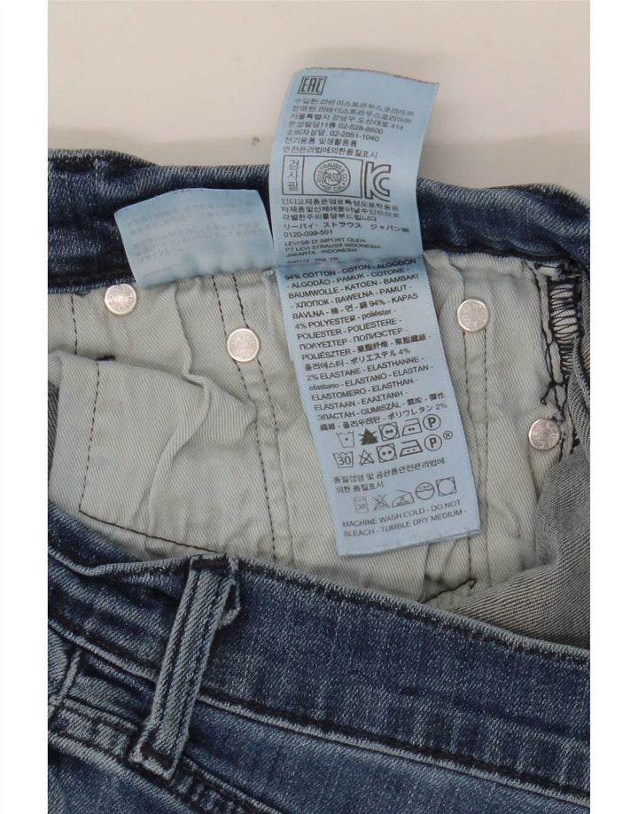 Levi's Jean Slim W29 L29 Femme Bleu Coton