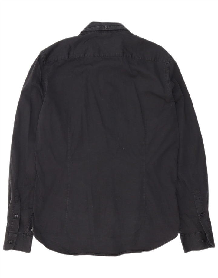 Ted Baker Chemise Homme Taille 4 Grand Coton Noir