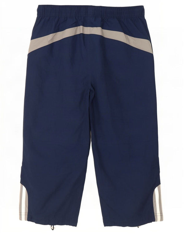 Adidas Pantalon De Survêtement Graphique Fille 11-12 Ans Bleu Marine Colorblock