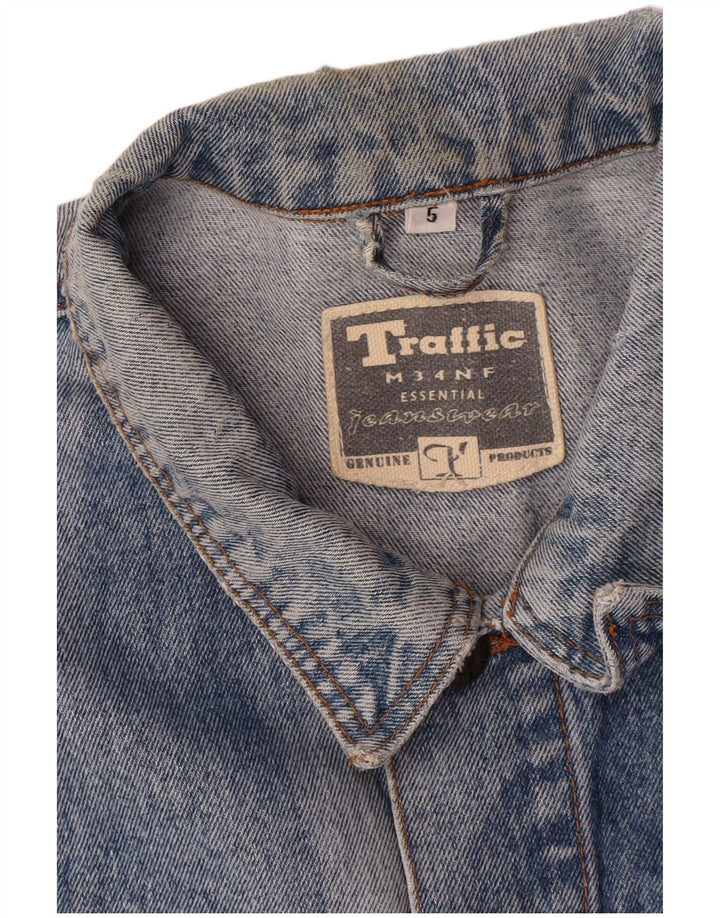 Traffic Veste en Jean Homme UK 42 XL Bleu Coton
