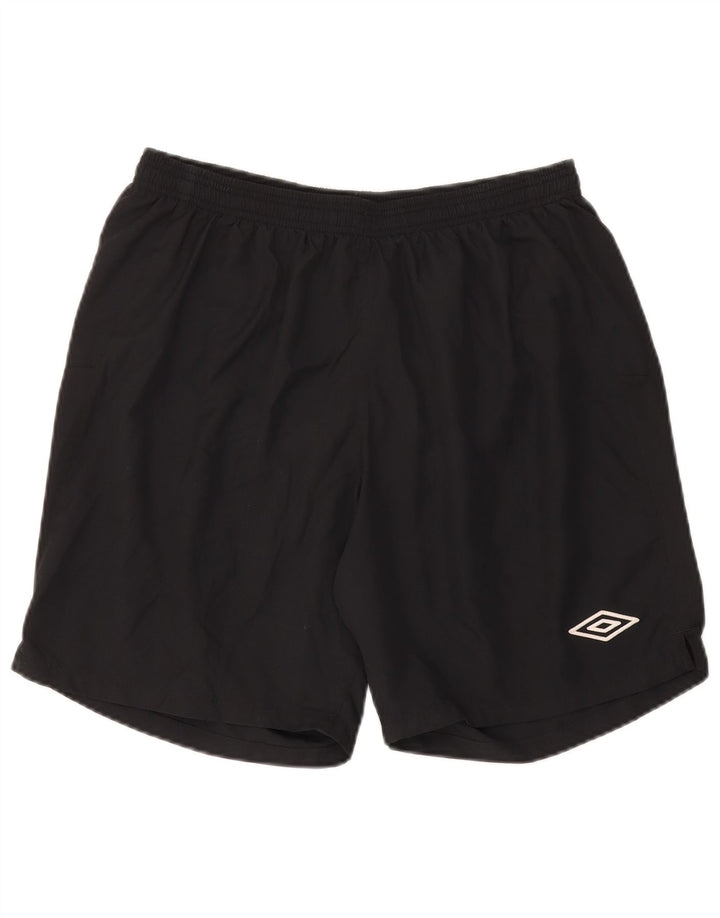 Umbro Short de Sport Homme XL Noir Polyester